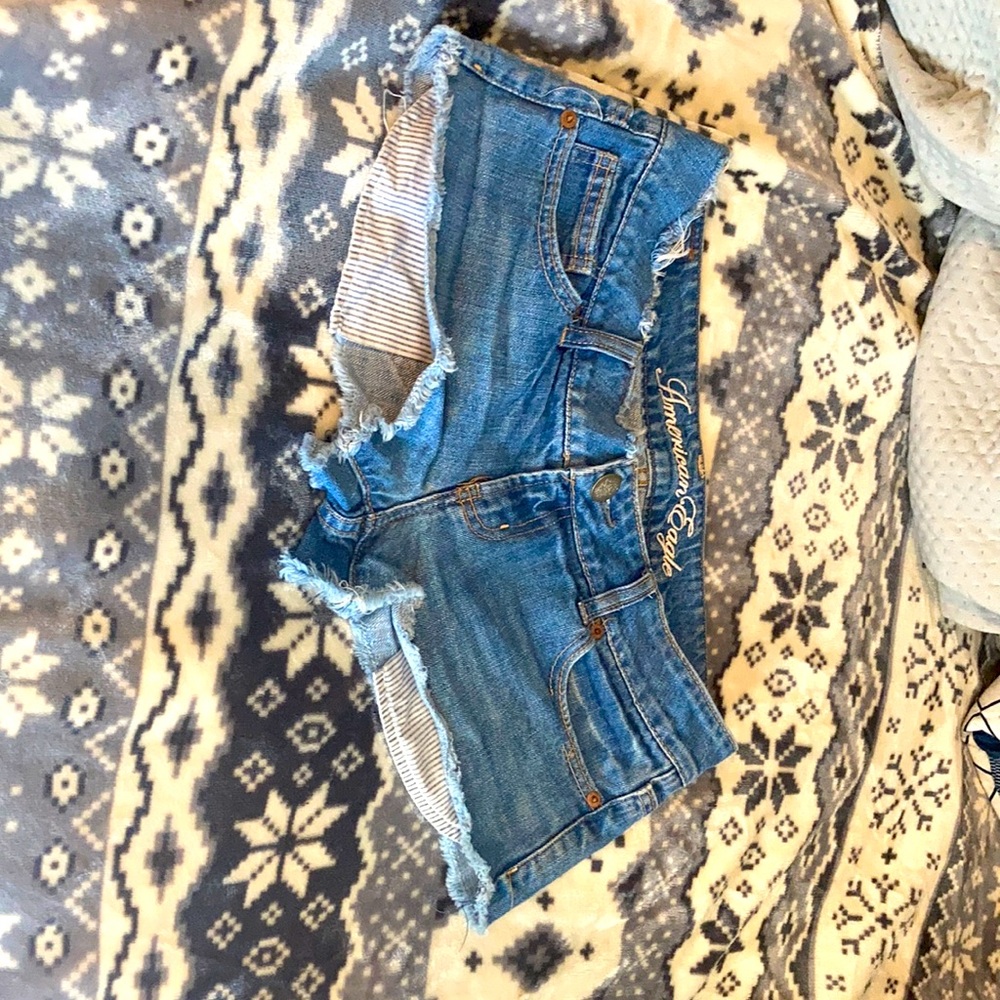 American Eagle Jean Distressed shorts